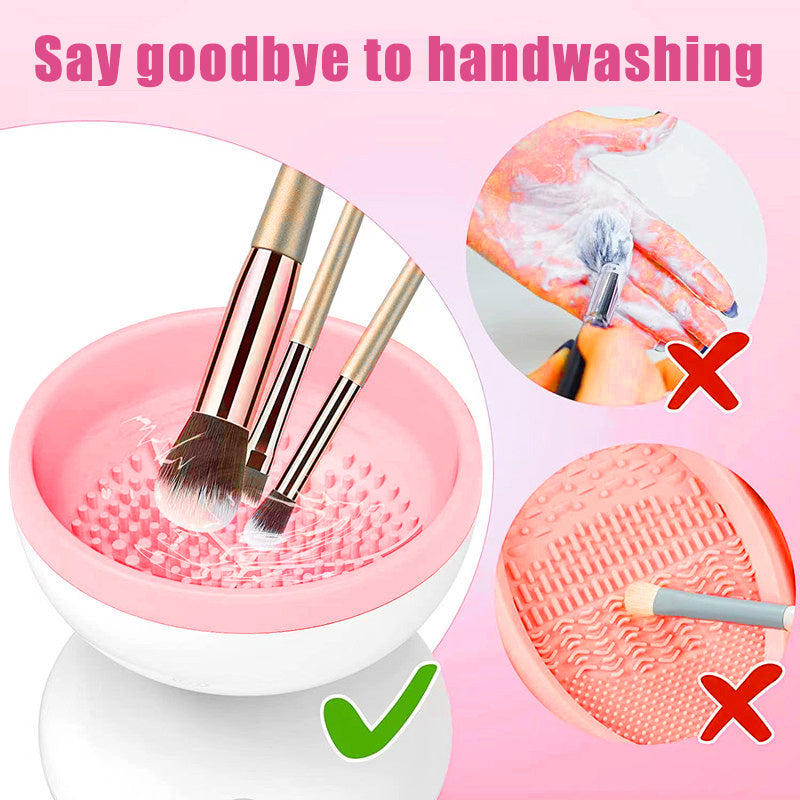 Portable USB Makeup Brush Cleaner Machine Electric Cosmetic Brush Cleaning Washing Tools Automatic Clean Makeup Brushes Portable USB Makeup Brush Cleaner Machine Electric Cosmetic Brush Cleaning Washing Tools Automatic Clean Makeup Brushes